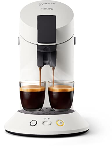 SENSEO Original Plus Machine à Café à Dosettes Blanche - CSA210/11