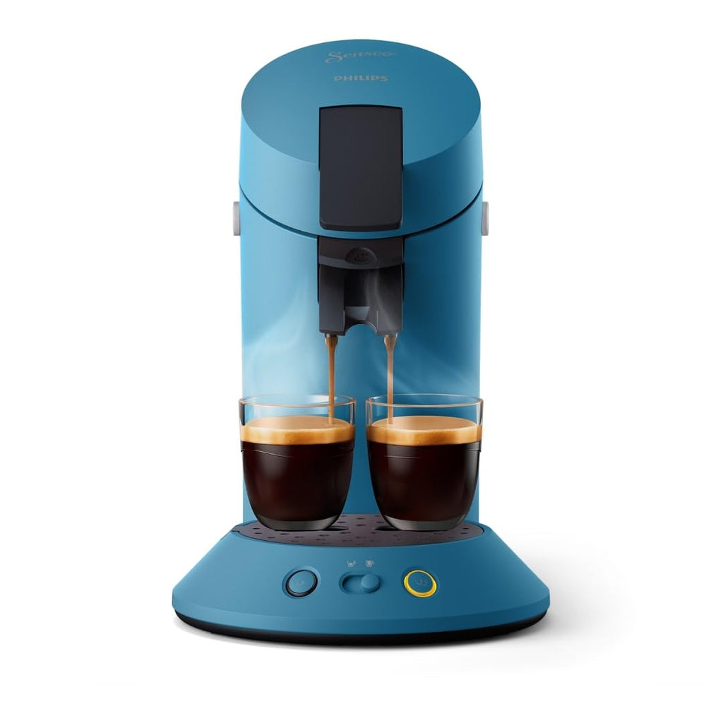 SENSEO Original Plus Machine à Café à Dosettes Bleu Paon - CSA210/00