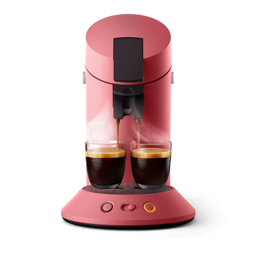 SENSEO Original Plus Machine à Café à Dosettes Rouge Tendre - CSA210/35