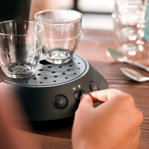 SENSEO Original Plus Cafetière à Dosette Noir Intense - Crema Plus CSA210/61