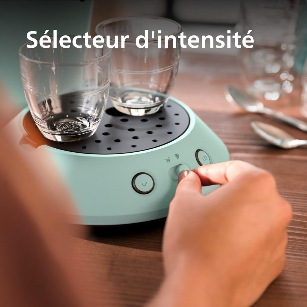SENSEO Original Plus Machine à Café à Dosettes Vert Désert - CSA210/80