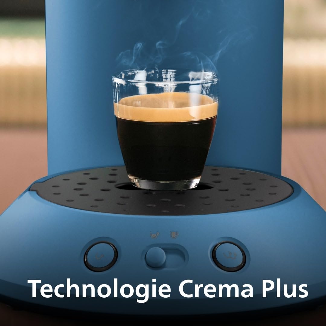 SENSEO Original Plus Machine à Café à Dosettes Bleu Paon - CSA210/00