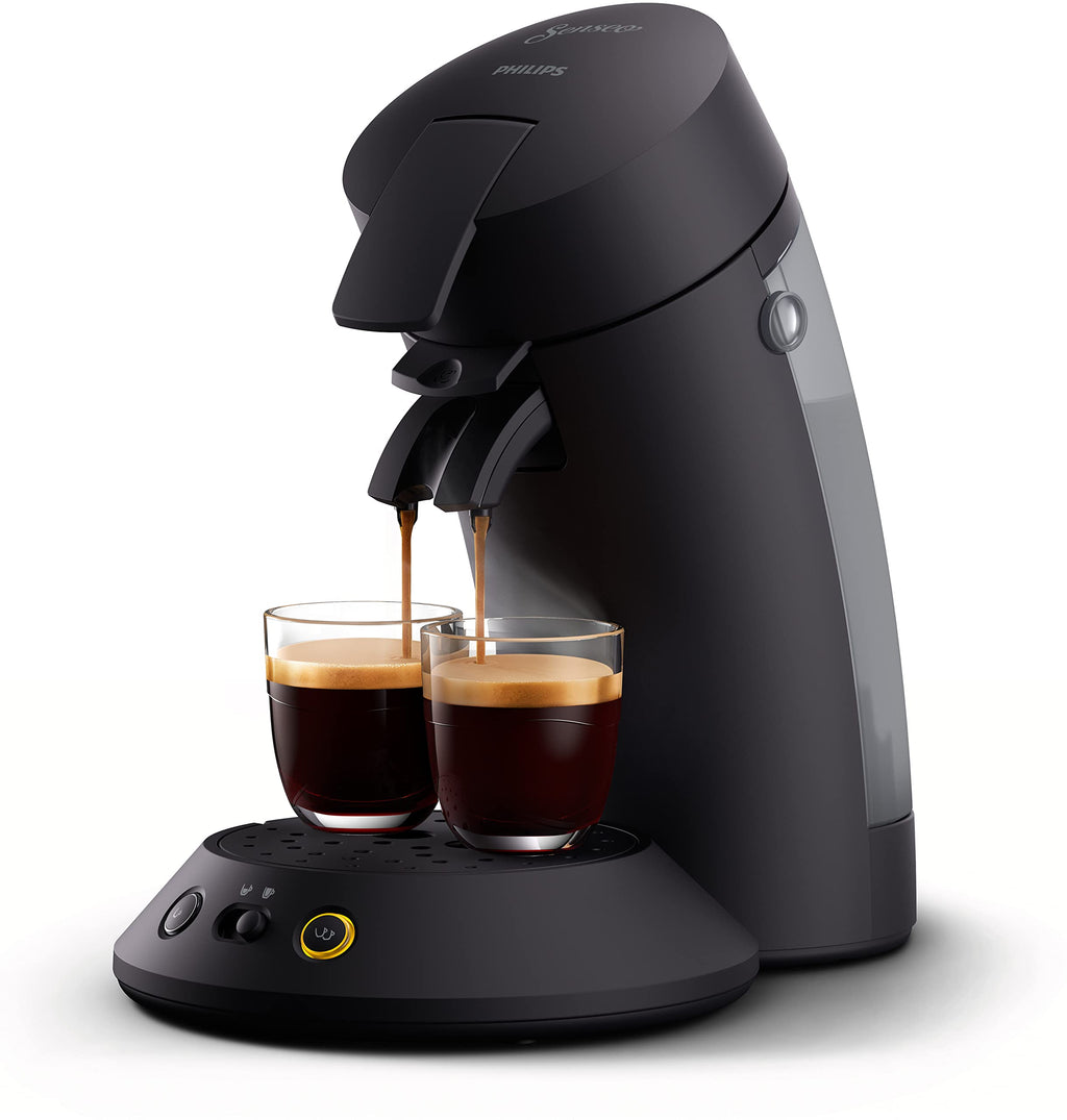 Machine à Café à Dosettes SENSEO Piano Noir - Intensité Réglable CSA210/22